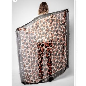 Zadig Voltaire delta scarf